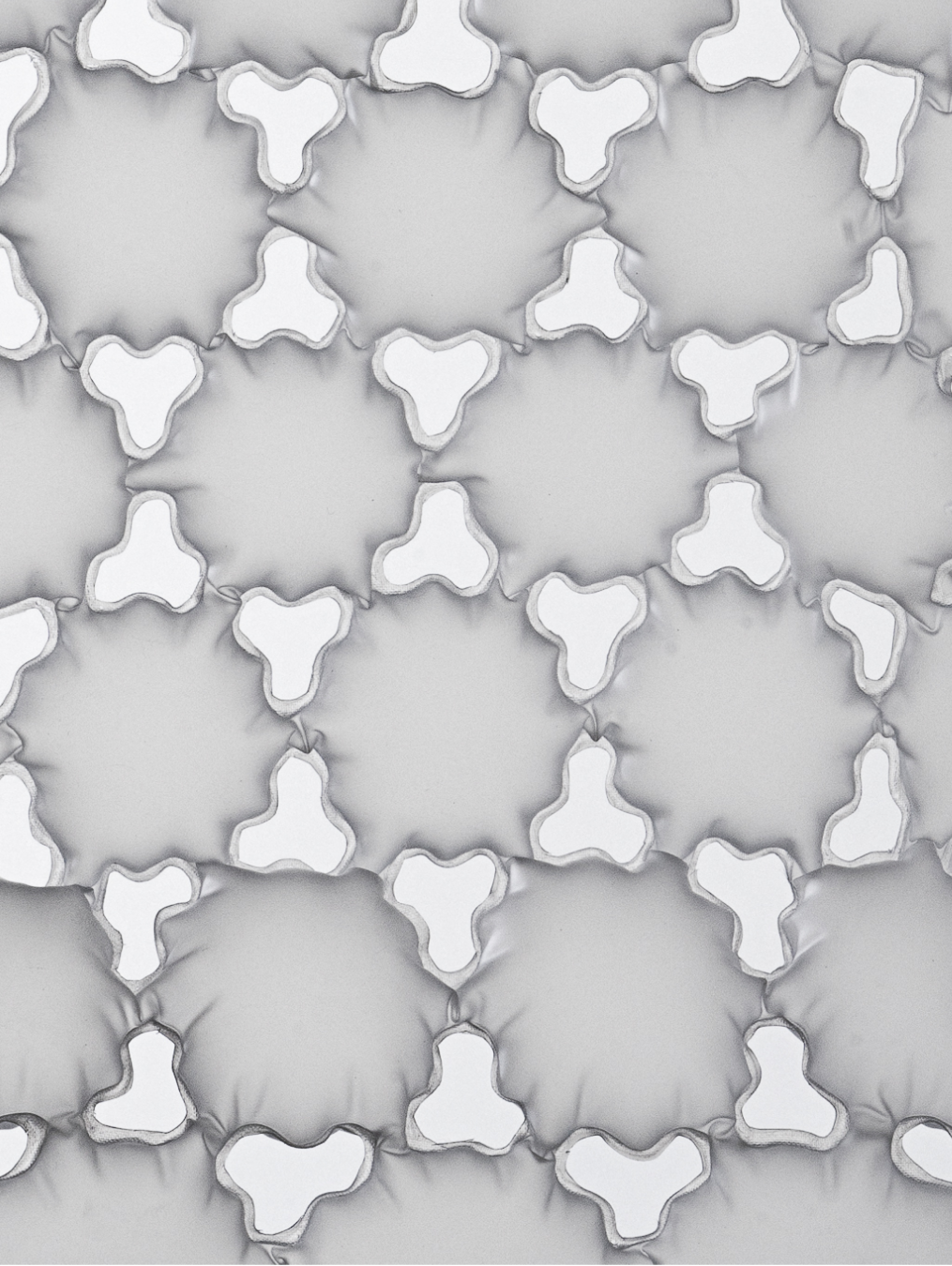 ARA (Adaptive Responsive Air) is a design research project exploring inflatable, air-activated structures inspired by natural tessellation patterns.