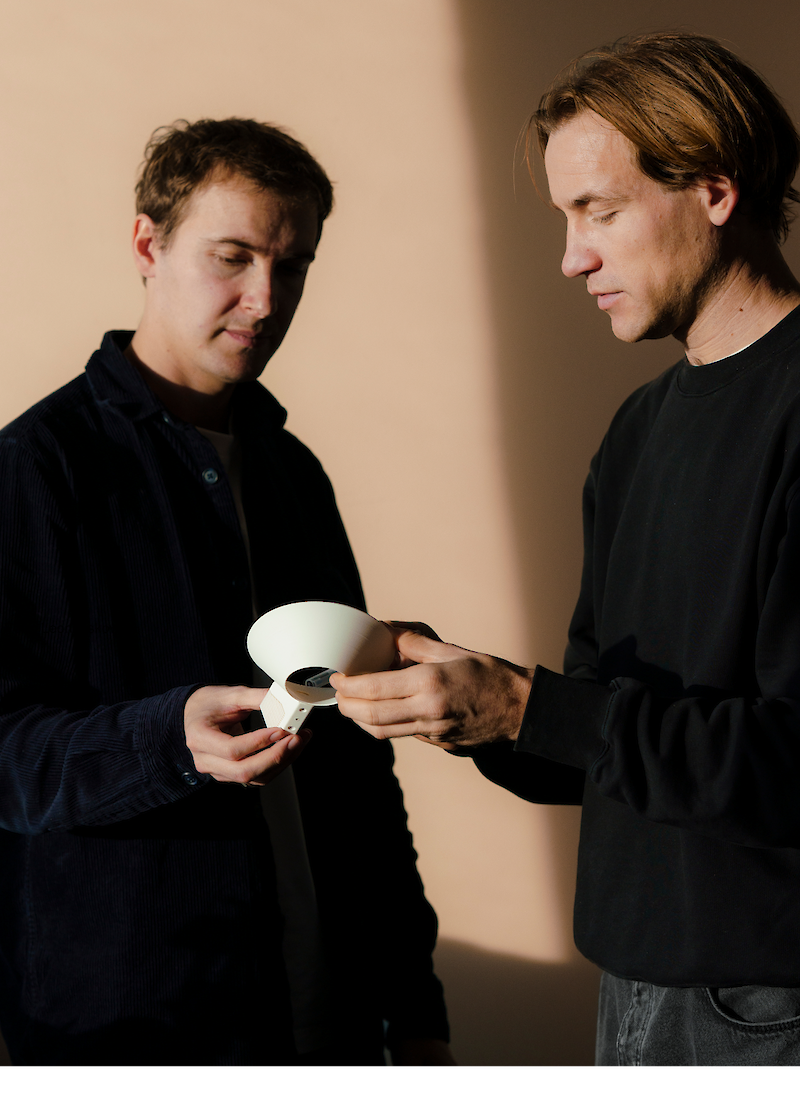 WINT Design Lab - Robin Hoske and Felix Rasehorn. Photo by Leon Laskowski. 