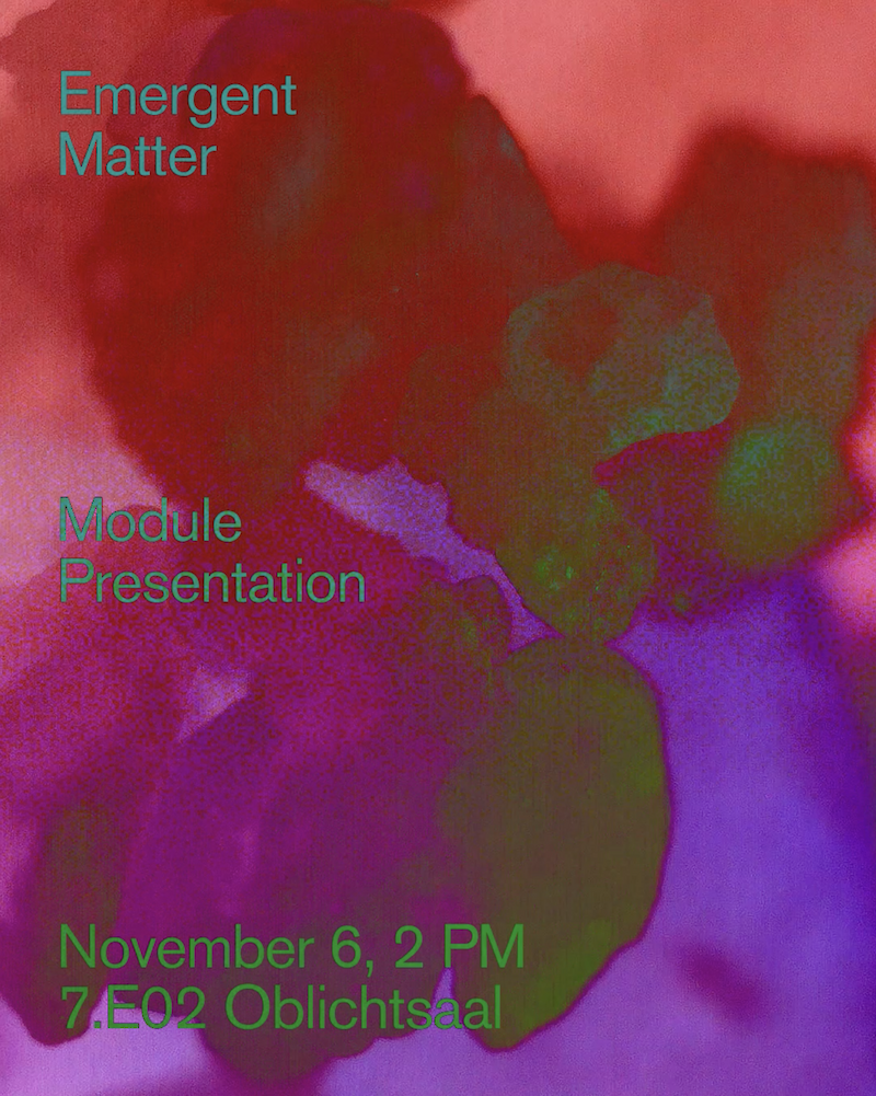 Emergent Matter Module Presentation