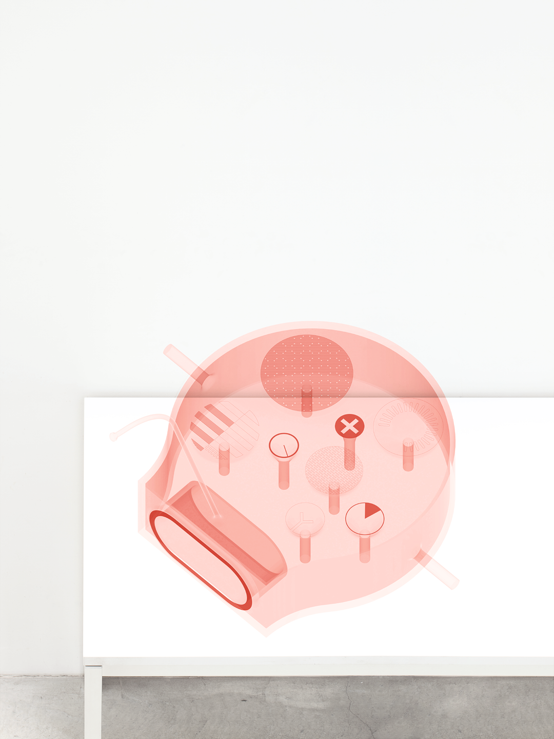 Ethiculator, 2014, from the series Not Here, Not Now