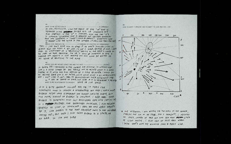 Speculation only goes so far. All the infrasutrcutre and policy in the world could change but without social and cultural shifts, long-term and durable systemic change is improbable. Understanding what might shift requires understanding people, their perspectives, their realities. Here is one of several qualitative responses I received following an exhibition in December 2025.
