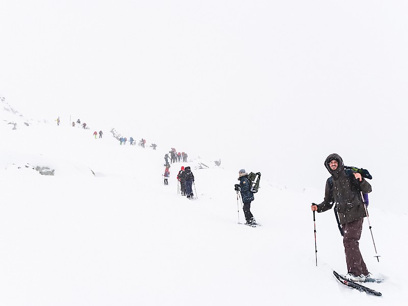Arion Schuler, Aufstieg am 11. Januar 2016, ©arionschuler.ch 2016