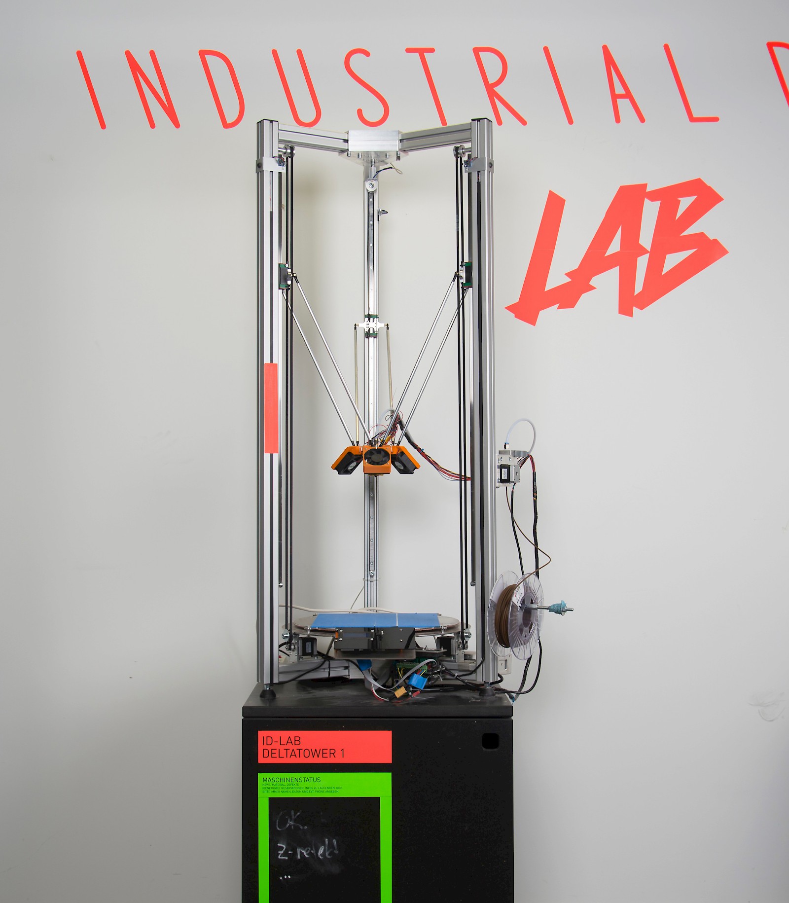 Deltatower: grossfomatige 3D Drucker (FDM) für Objekte bis zu 60cm Höhe