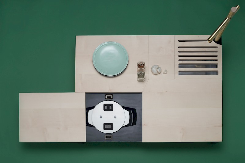 James – Kochen im Wohnzimmer