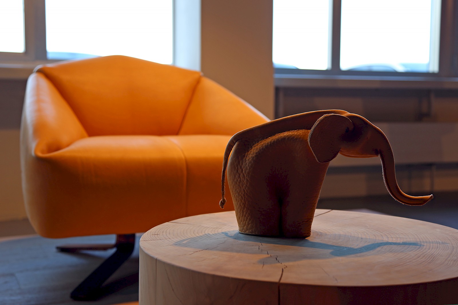 Showroom von De Sede, Foto: Fiona Knecht, ©VID/ZHDK 2016