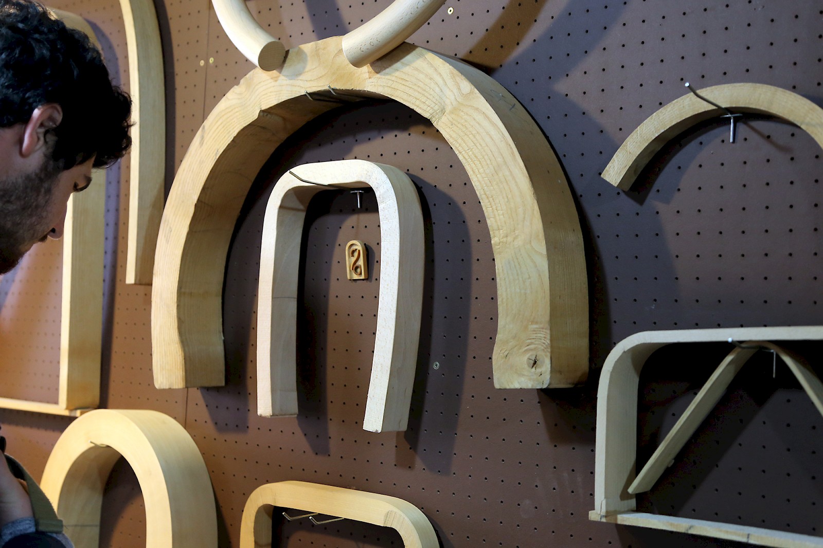 Bugholzmuster bei K. Winkler, Foto: Fiona Knecht, ©VID/ZHDK 2016