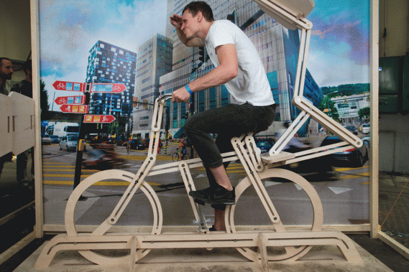 DESIGN RIDE an der Design Biennale Zürich