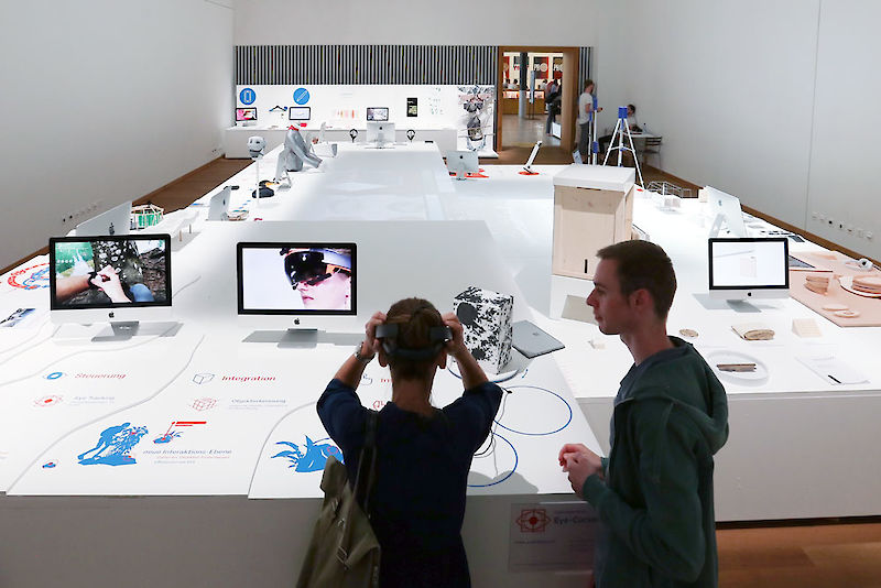 Virtueller Rundgang durch die Diplomausstellung 2018