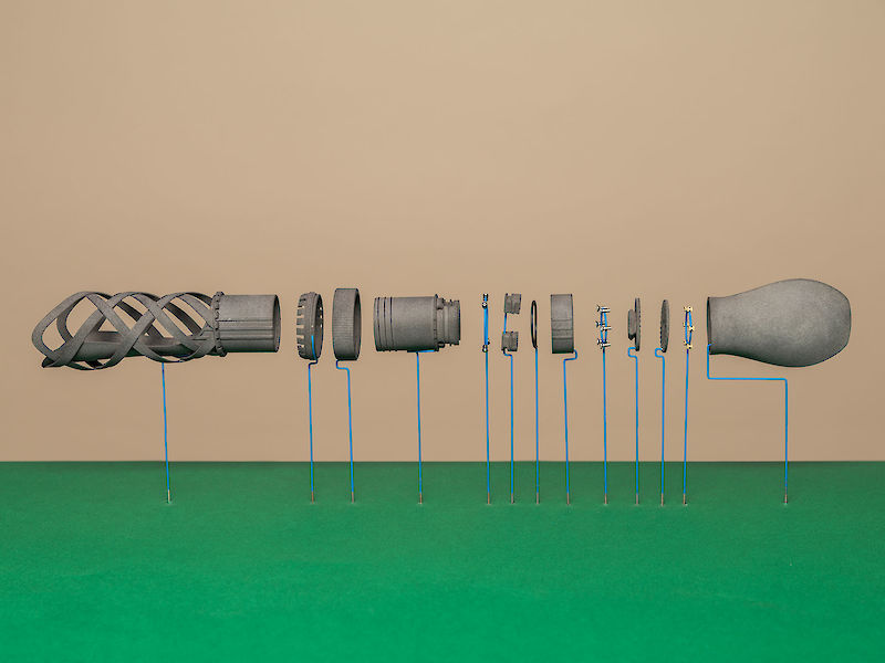 Designmodell im Maassstab 1:1, Bild: Hansruedi Rohrer © ZHdK