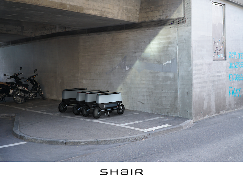SHAIR - Ein Druckluft-betriebenes Mikrofahrzeug für den urbanen Selbstverleih