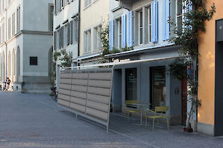 Kühlende Laube in der Stadt