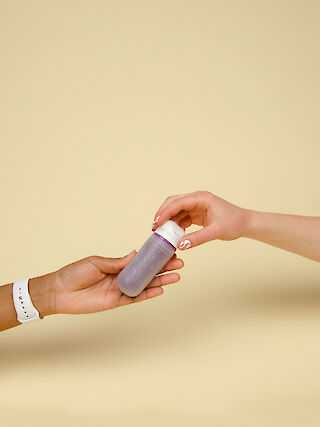 Der Magnetverschluss ermöglicht einen einfachen Wechsel.