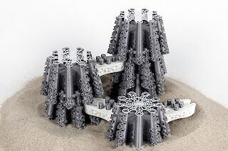 Das System lässt sich durch seine Modularität beliebig anpassen und erweitern. Prototyp FDM Druck