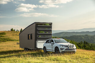 Das Trink- und das Nutzwassermodul werden innen, das Grauwassermodul im Aussenbereich verbaut.