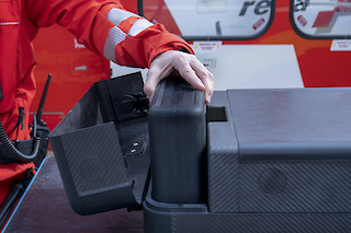 Direkter und schneller Zugriff auf das Medikations-Set (Ampullarium)