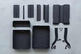 Effiziente Reinigung und einfache Austauschbarkeit aller Komponenten