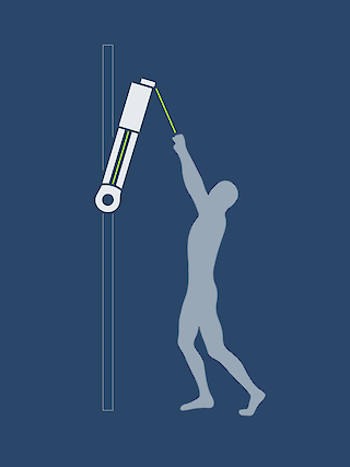 Latziehen: Rückentraining mit der Hauptbelastung des Latissimus Dorsi
