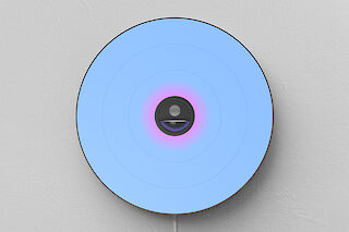 Zuordnung von Farbe und Geruch: vorherrschendes Blau (neutral), Magenta (aufkommender Fussschweiss)