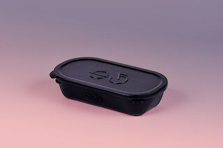 «LAMBA»: Menüs, längliche Form, 800ml, 255x130mm