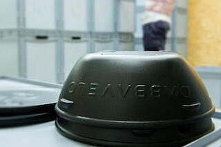 Lagerung der Mehrwegbehälter