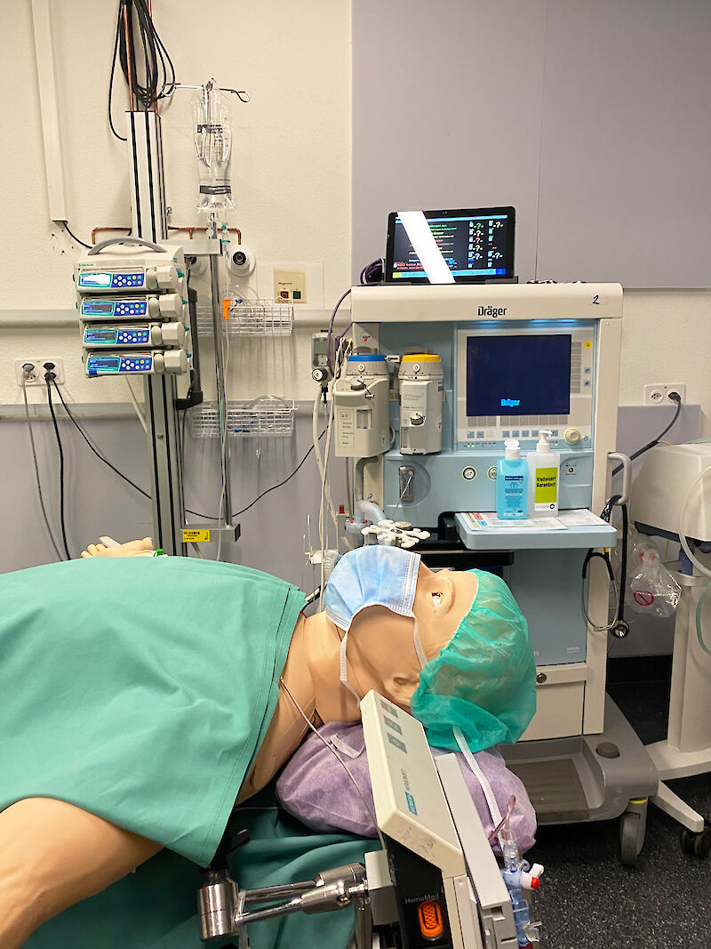 Simulationstraining, Optimierungsübungen zur Notfallrettung. Simulationszentrum, USZ