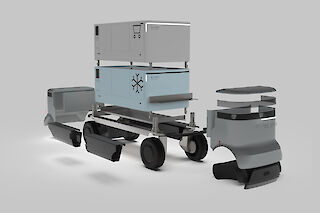 Spiegelung des Kopfteils sowie Anpassbarkeit auf verschiedene Längen durch kostengünstige Strangpressteile