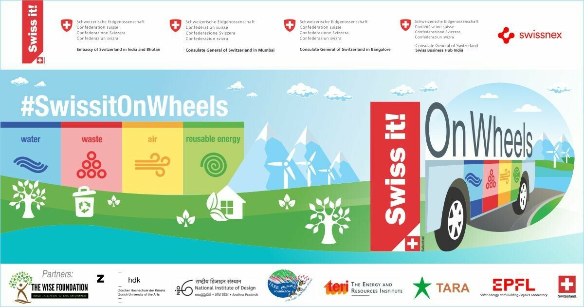 «Swiss it on Wheels» – Eine Design Kollaboration für Schweizer Umweltworkshops in Indien