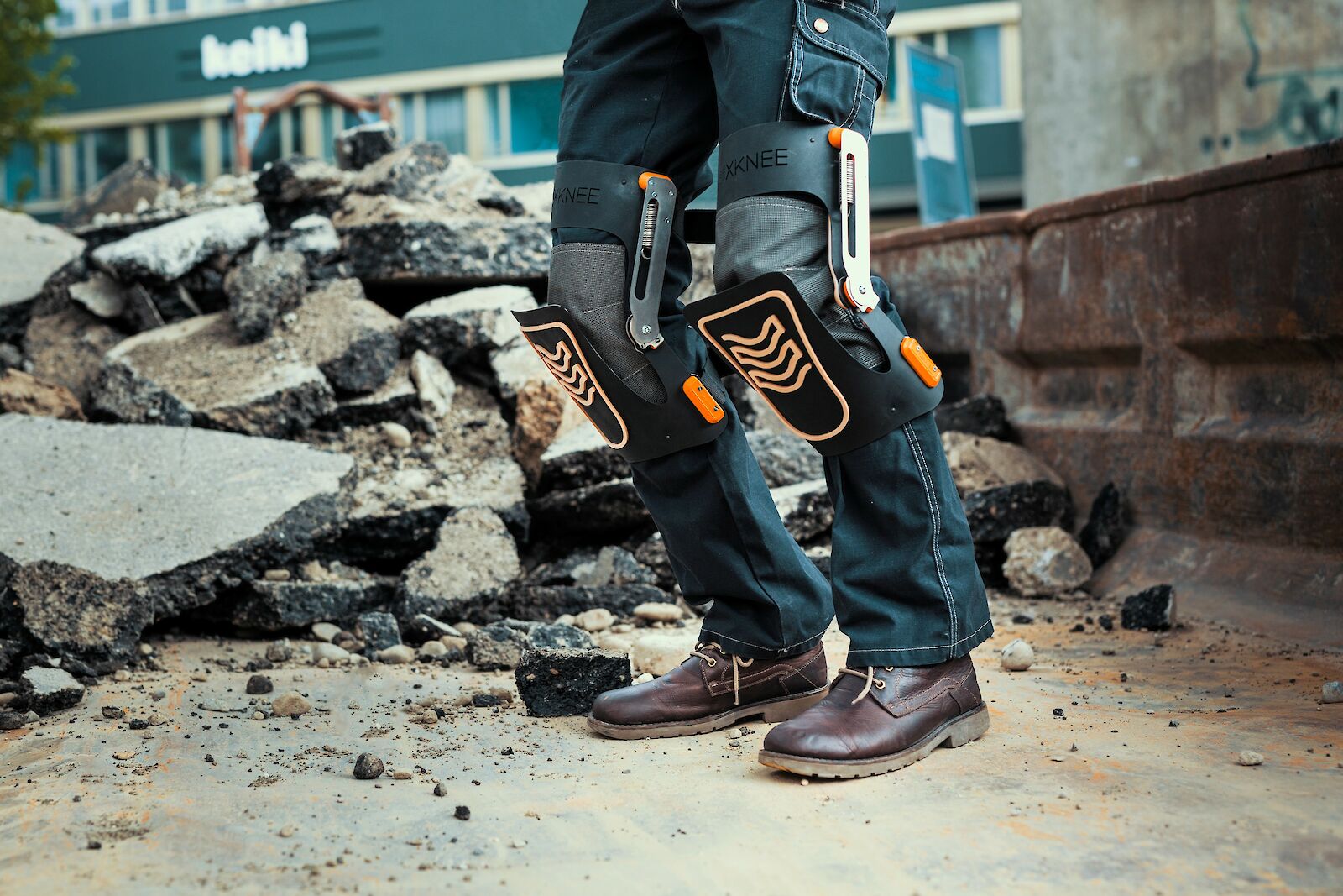 Knieschutz "Flexknee" von Vasili Skoromnik (ZHDK) und Anselmo Garcia (ETHZ)