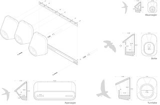 Jede Vogelart hat eigene Bedürfnisse, was sich in Form und Grösse der Nistkästen spiegelt.