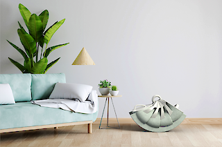 Die formale Gestaltung weckt positive Assoziationen und ergänzt den Innenraum skulptural.