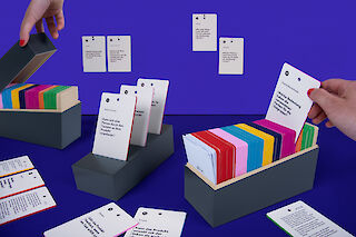 In wichtigen Phasen eines Designprozesses richten die Karten den Blick auf Fragen der Inklusivität.