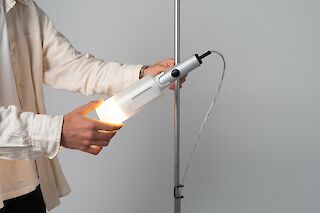 Flexibel einstellbare Höhe und Richtung.