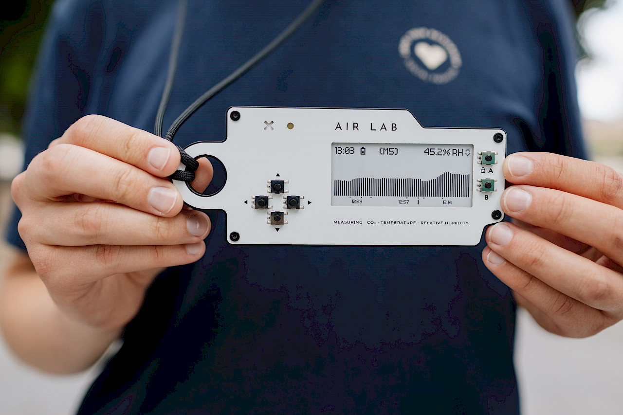 «Air Lab» – Didaktisches Luftmessgerät