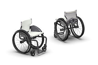 Das individualisierte Sitzsystem wird auf einem standardisierten Reagirorahmen montiert.