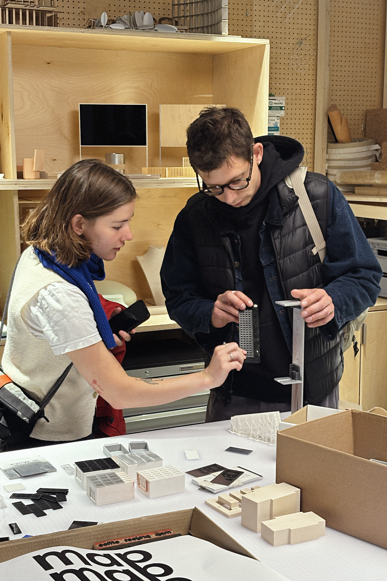 Studio visit at Map Project Office/ London study trip