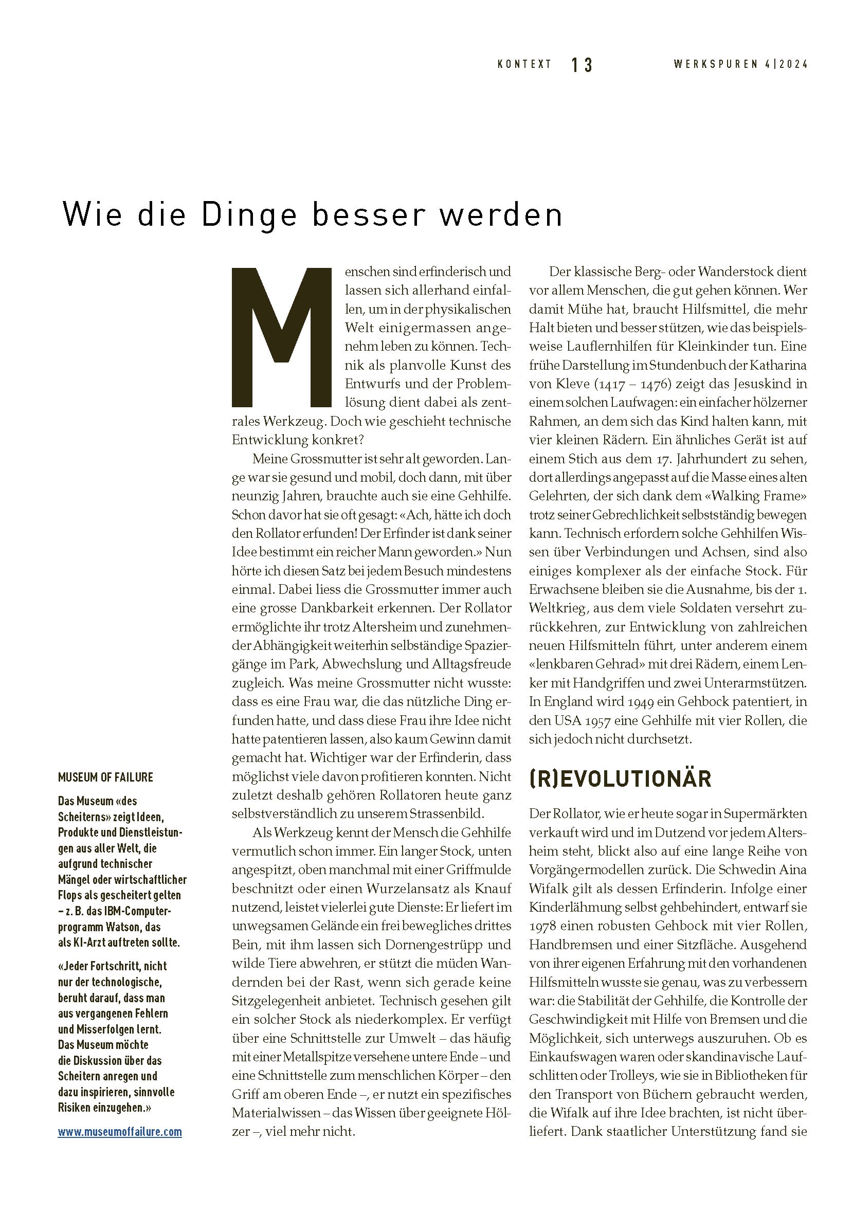 «HEUREKA - Wie die Dinge besser werden» von Franziska Nyffenegger