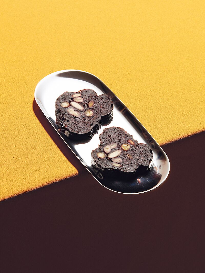 The Sausage of the Future, Fruit Salami. Photo by Jonas Marguet.